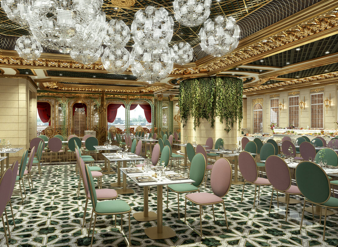 自助餐優惠2022-歷山餐廳的歐洲皇室宮廷風格裝潢令用餐體驗更升級
